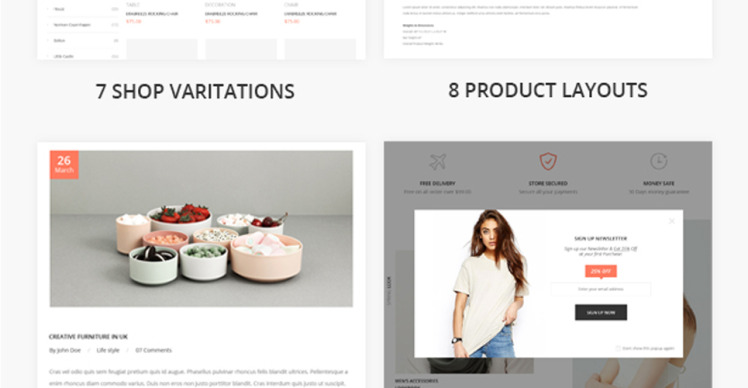 Mazano Responsive Minimalist Fashion Furniture Shopify Theme #63878-4