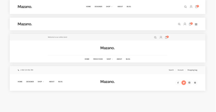 Mazano Responsive Minimalist Fashion Furniture Shopify Theme #63878-10