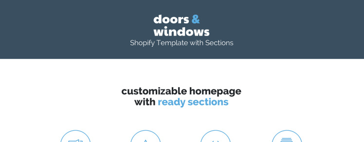 Window Responsive Shopify Theme #63914-1