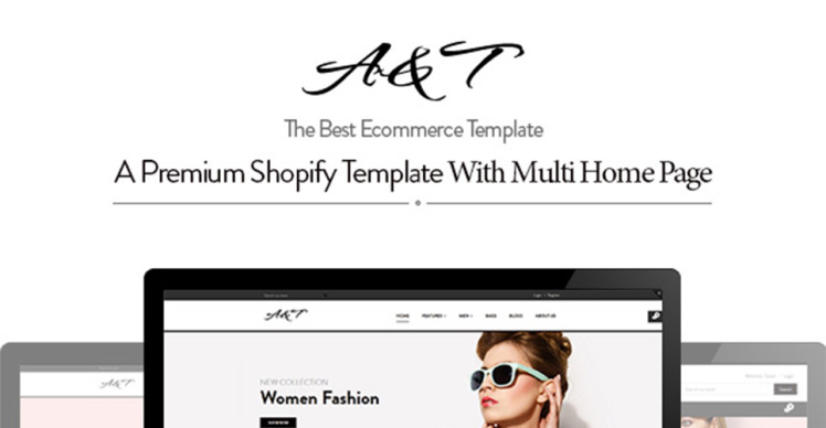 A T Shopify Theme #63962-1