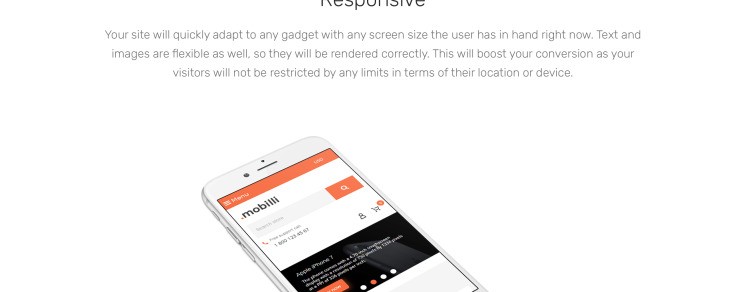 Mobile Store Responsive Shopify Theme #63964-4