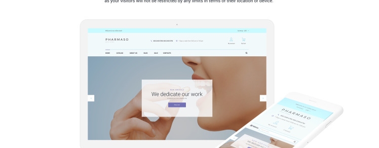 Pharmaso Drug Store Shopify Theme #63974-3