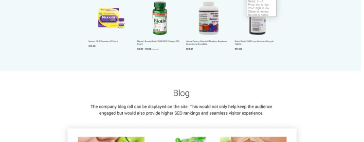 Pharmaso Drug Store Shopify Theme #63974-5