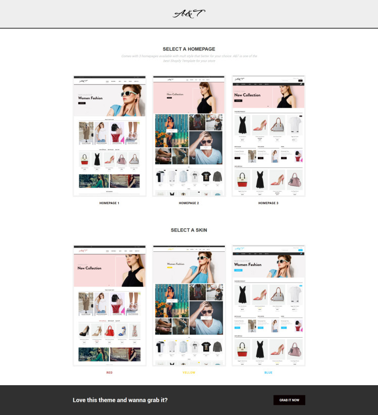 A T Shopify Theme #63962