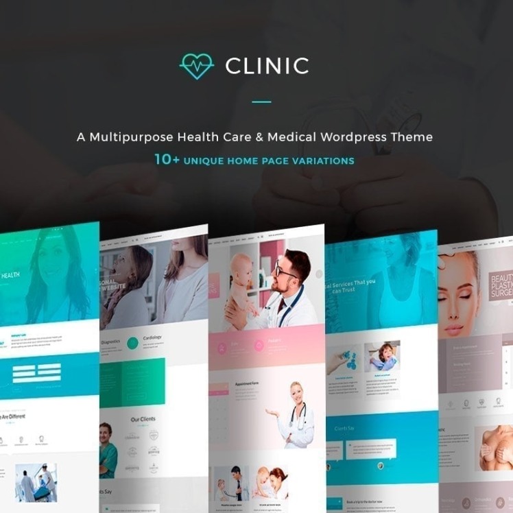 Clinic Health and Medical Center WordPress Theme