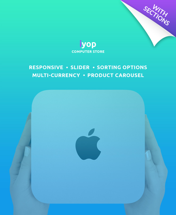 Computer Store Responsive Shopify Theme #63965