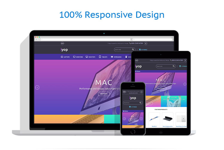 Computer Store Responsive Shopify Theme #63965