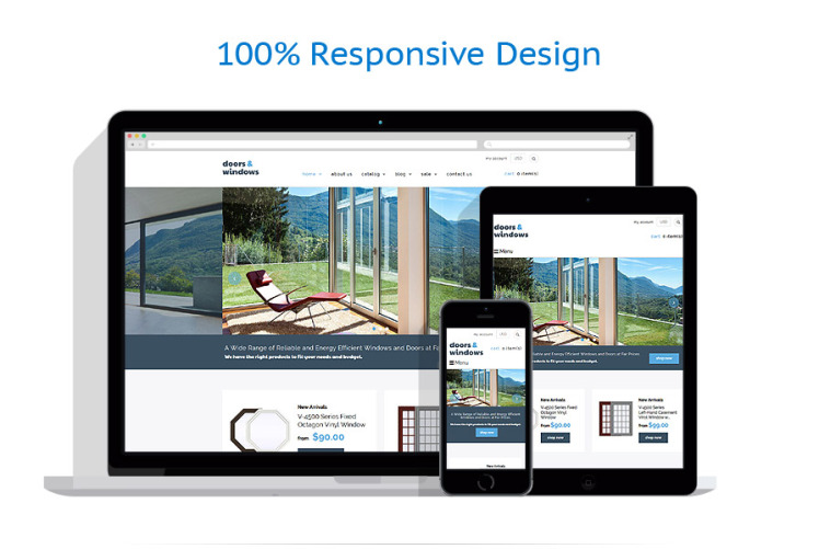 Window Responsive Shopify Theme #63914