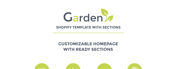 Garden Design Responsive Shopify Theme #64035-1