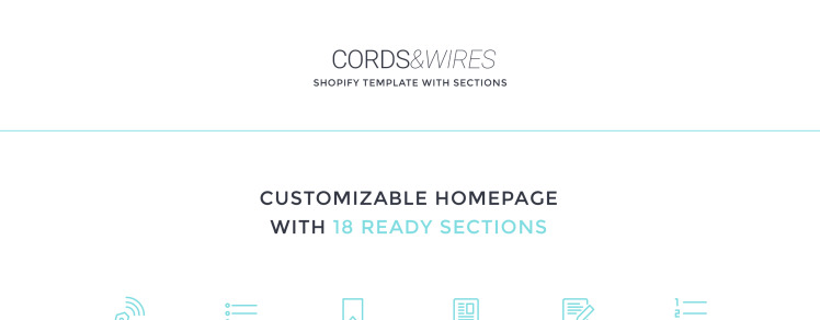 Cords Wires Shopify Theme #64058-1