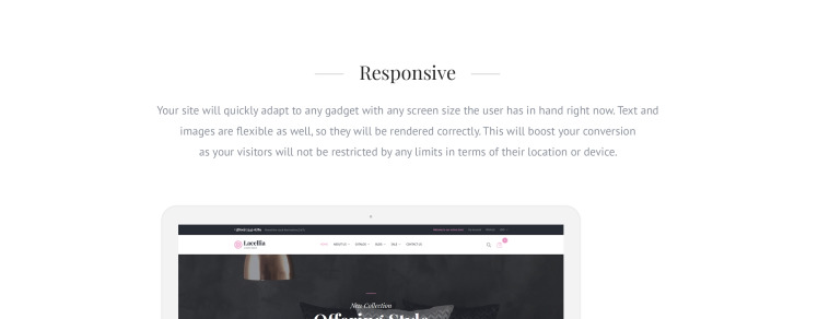 Linen Lace Responsive Shopify Theme #64087-1