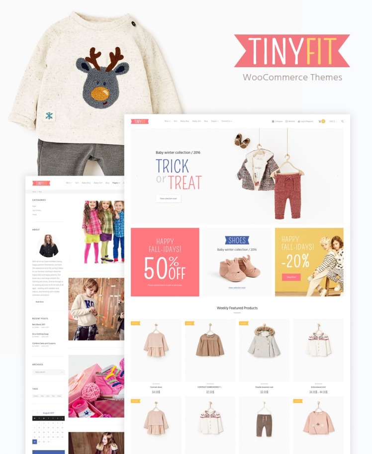 TinyFit WooCommerce Theme WooCommerce Themes