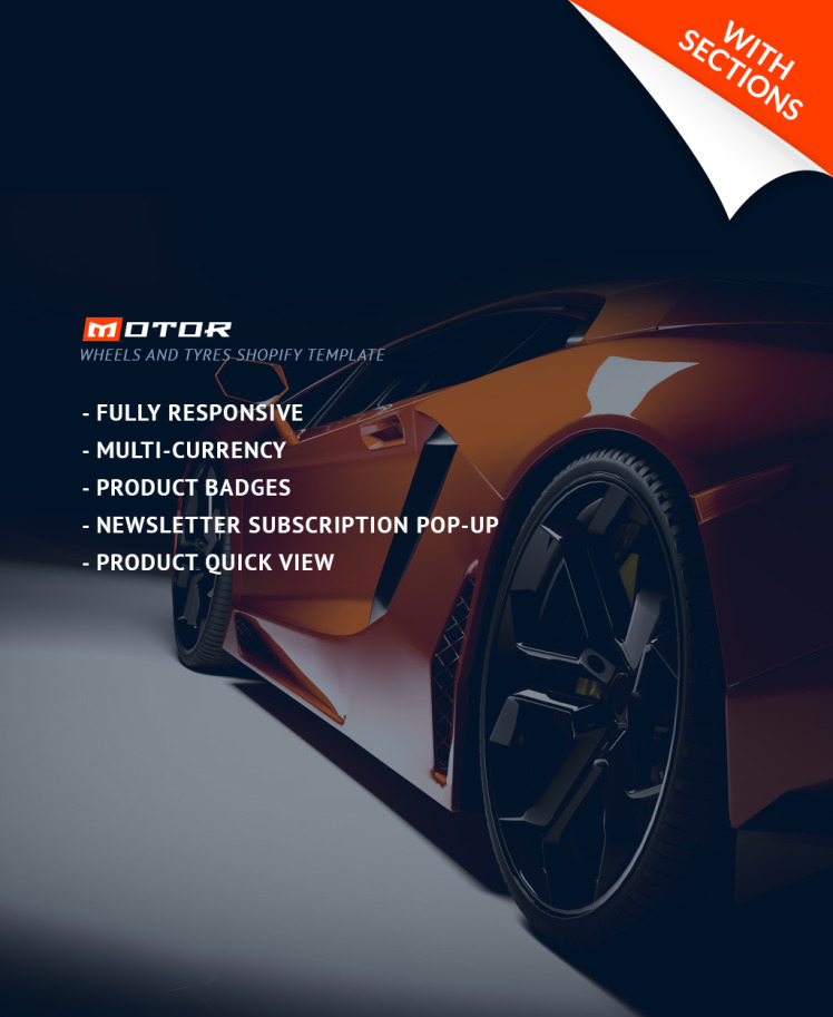 Wheels Tires Responsive Shopify Theme