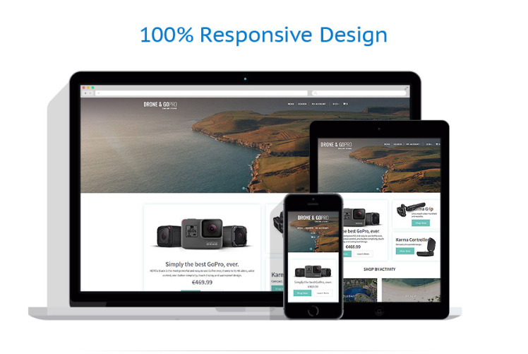 Drone Shop Shopify Theme #64131