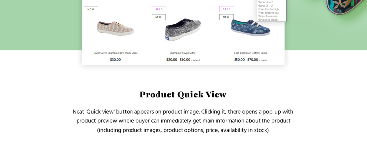 Shoe Store Responsive Shopify Theme #64380-5