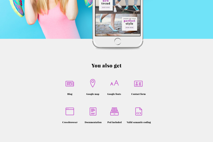 Shoe Store Responsive Shopify Theme #64380-8