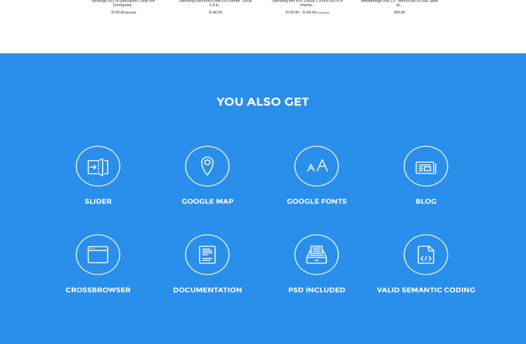Hosting Responsive Shopify Theme #64415-9