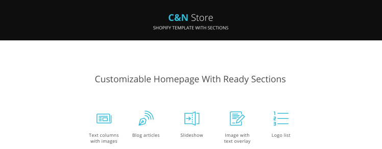 Electronics Store Responsive Shopify Theme #64635-1
