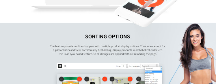 Responsive Nutrition Store Shopify theme #64674-4