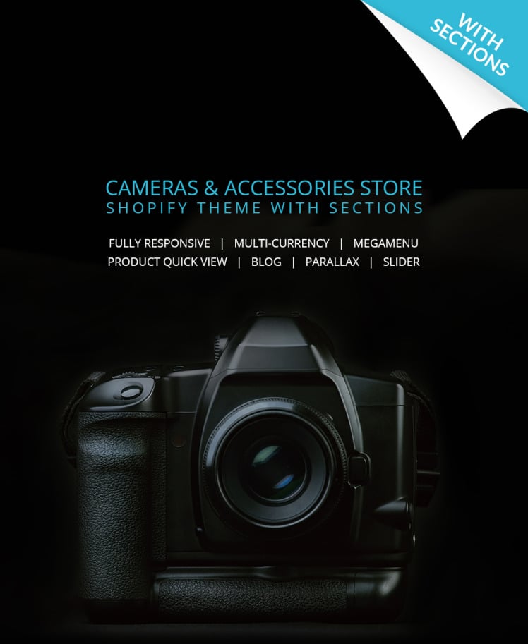 Electronics Store Responsive Shopify Theme #64635