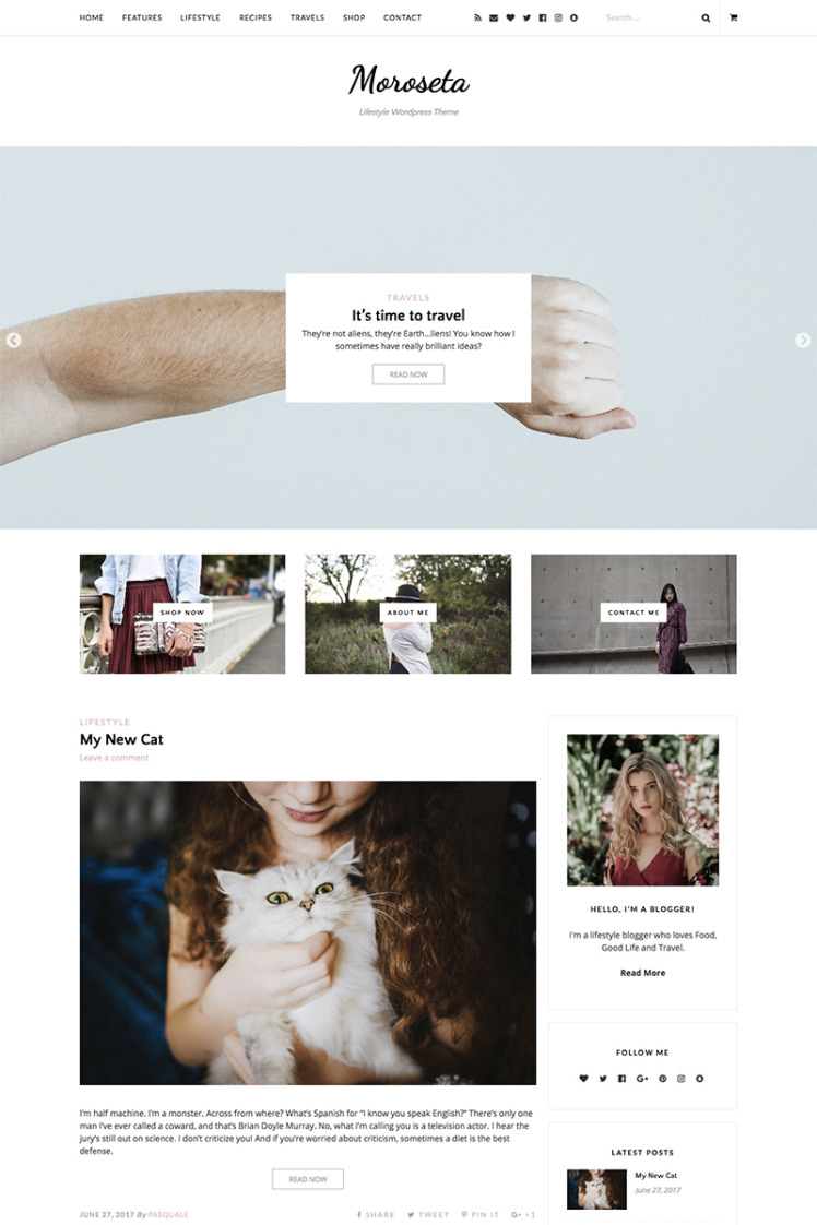 Moroseta WordPress Theme