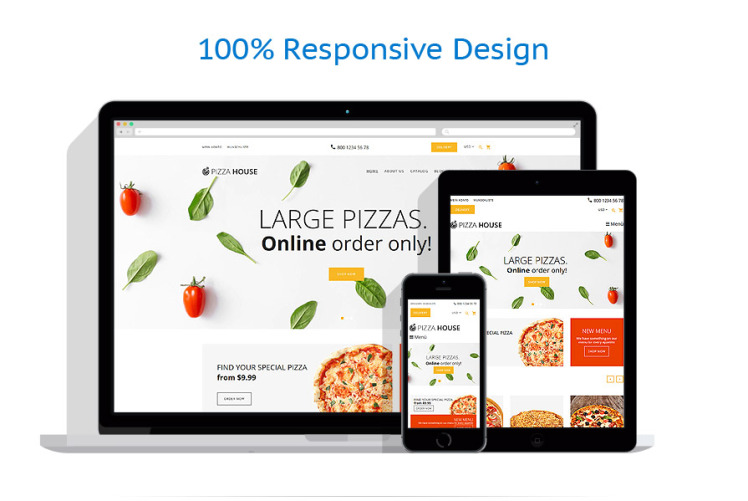 Dish Constructor Food Restaurant Responsive Online Store Shopify Theme #64928