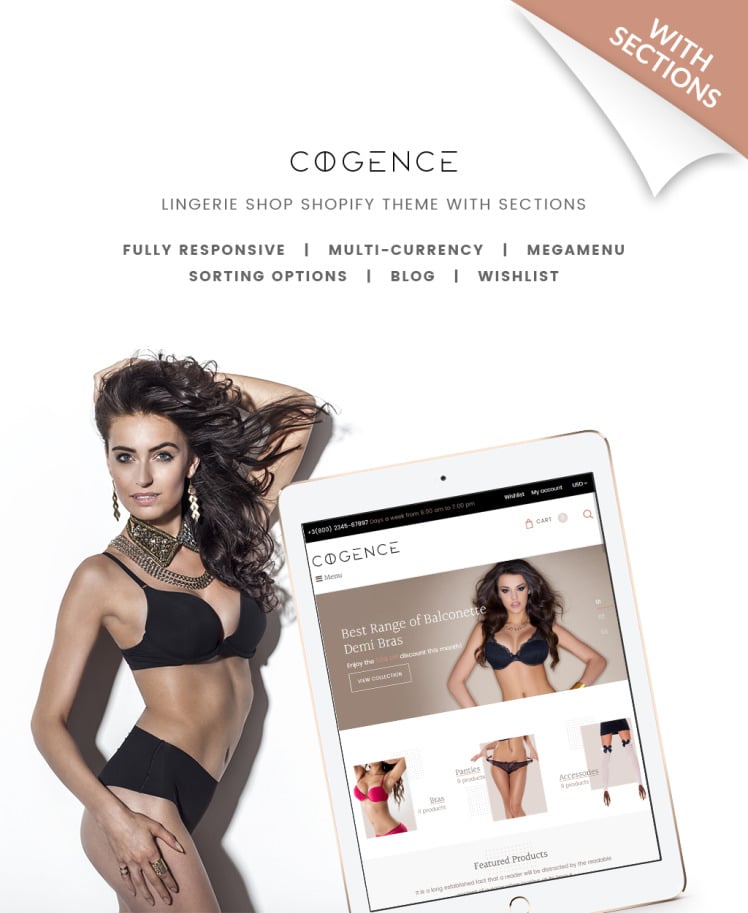 Lingerie Responsive Shopify Theme