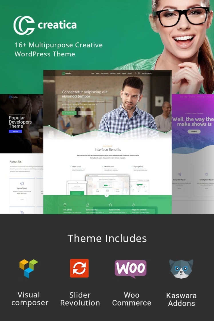 Creatica Multipurpose WordPress Theme