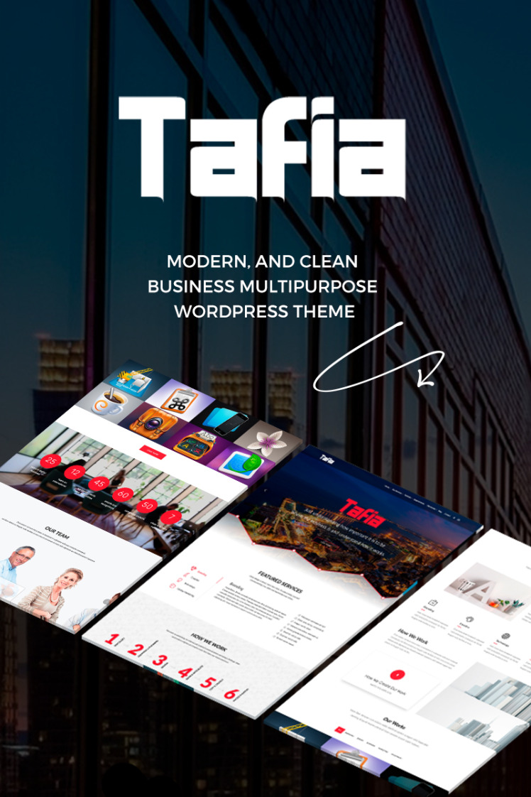 Tafia Creative Business WordPress Theme