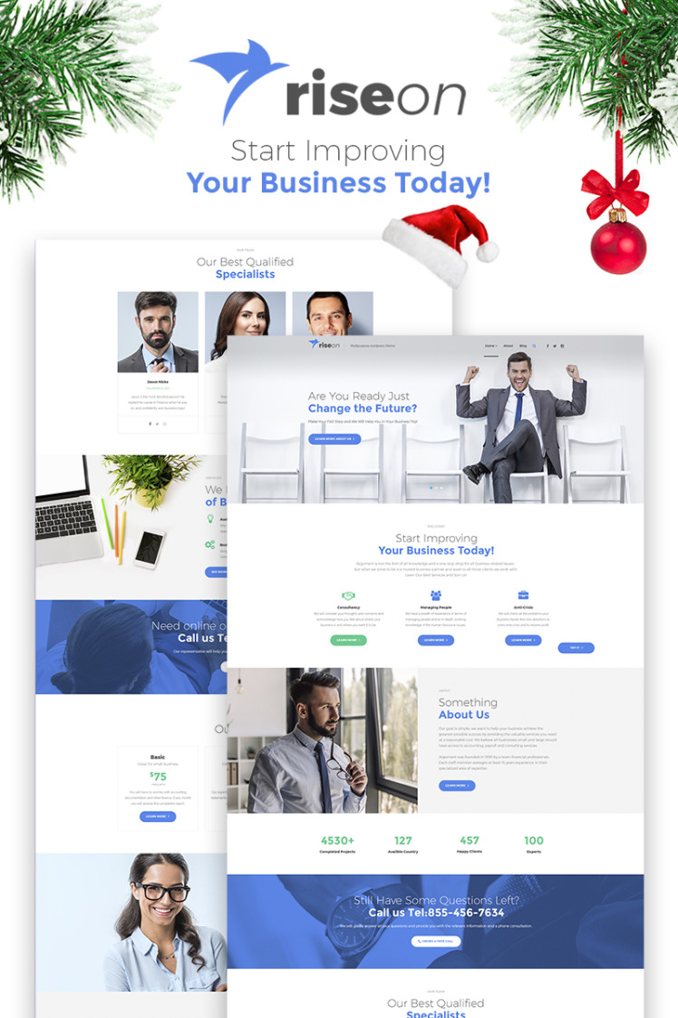 Riseon Multipurpose WordPress Theme