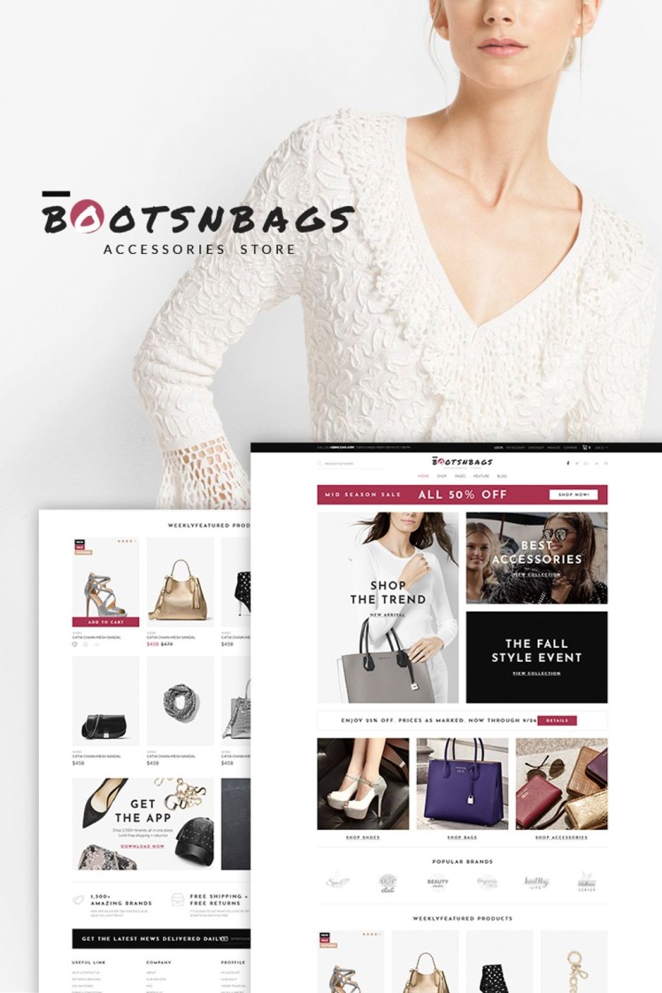 BootsnBags Accessories Store WooCommerce Theme