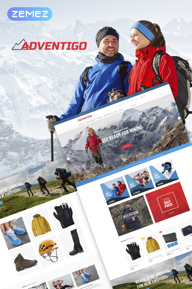 Adventigo Sports Travel WooCommerce Themes