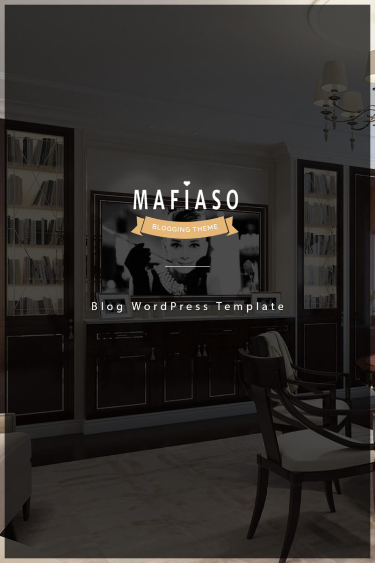 Mafiaso Blog WordPress Themes