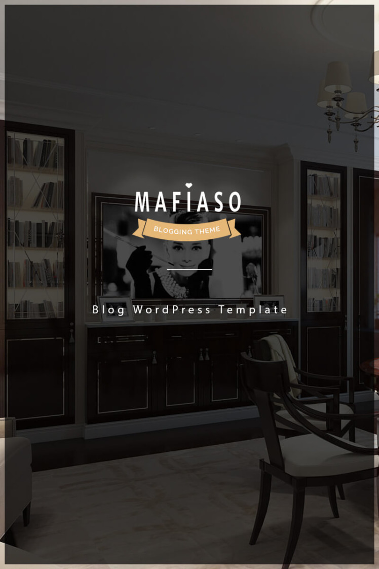Mafiaso Creative Blog WordPress Theme