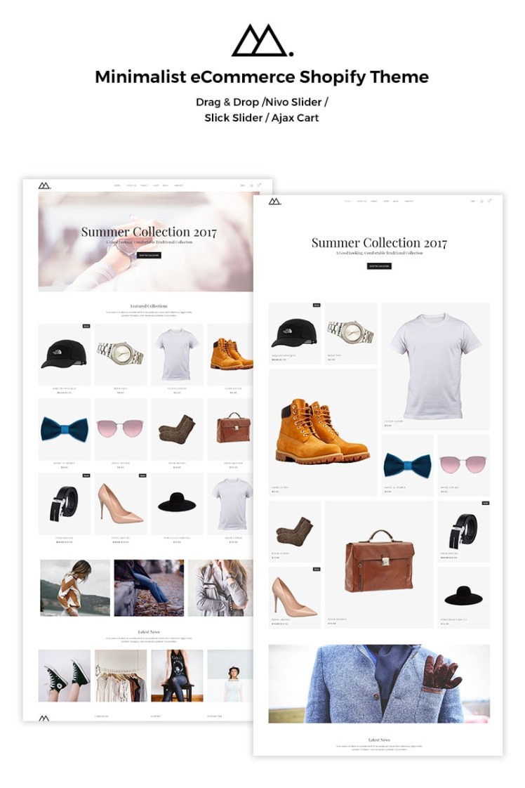 Mira Minimal Shopify Theme #68270