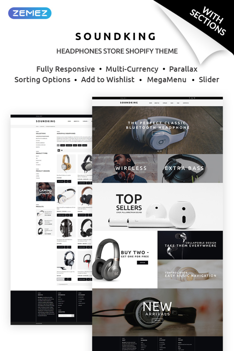 Soundking Electronics Online Shopify Theme
