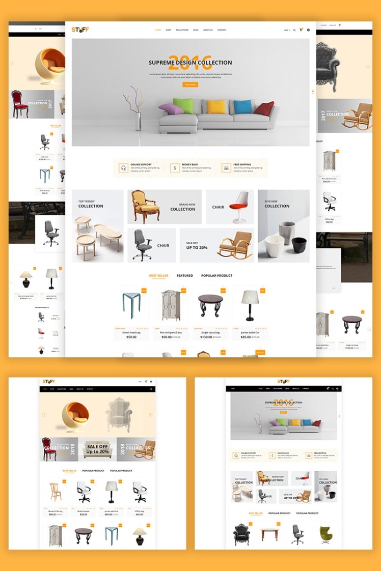 Stuff Furniture Shopify Theme #70198