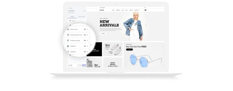 m a l l Clothing Store Shopify Theme #70688-5