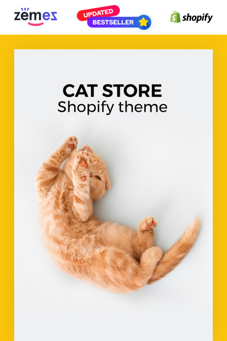 Meoow Cute Pet Shop Shopify Themes