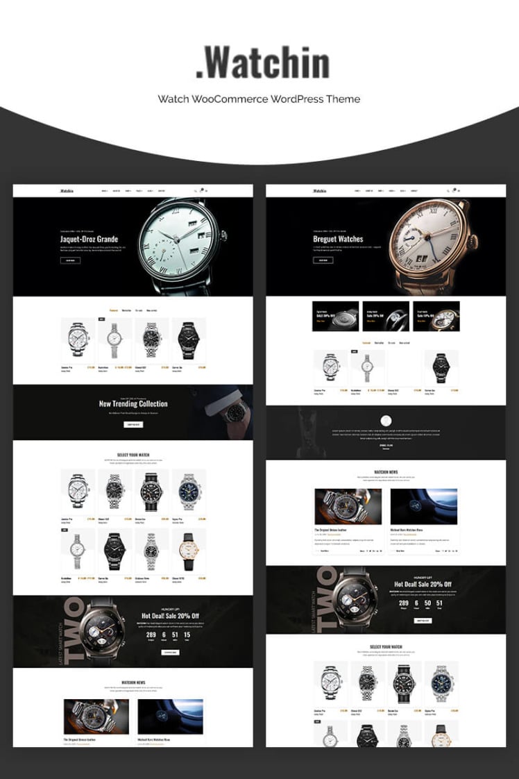 Watchin Watch WooCommerce Themes