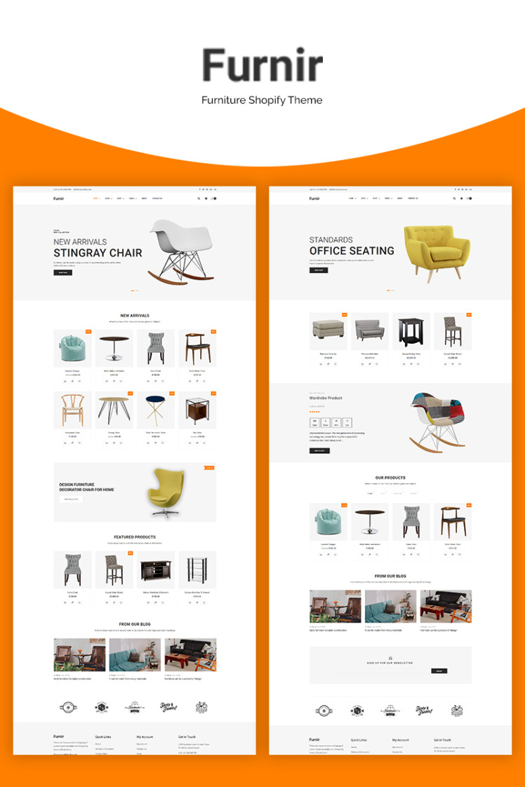 Furnir Furniture Shopify Theme #71123