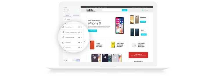 Mobilica Responsive Shopify Theme #71674-5