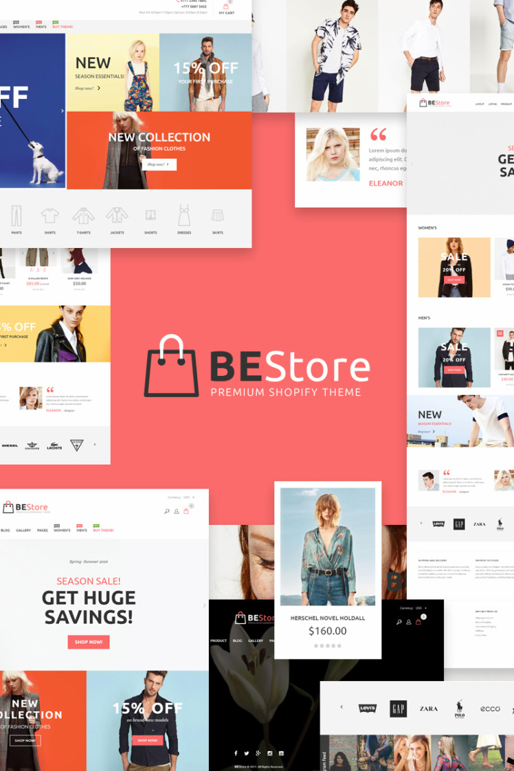 BeStore Premium Fashion Shopify Theme #71677