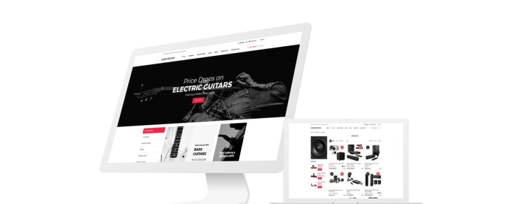 AudioEcho Stylish Audio Gear Online Store Shopify Theme #73284-1
