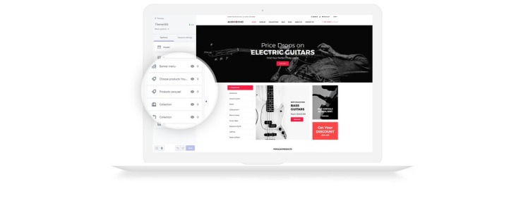 AudioEcho Stylish Audio Gear Online Store Shopify Theme #73284-5