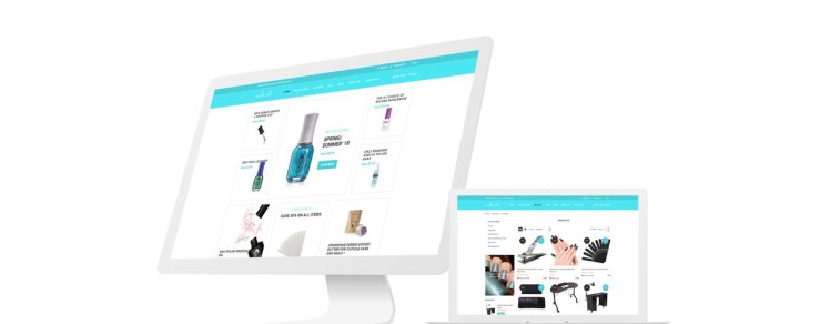 Nails Art Simple Nails Beauty Online Store Shopify Theme #73424-1