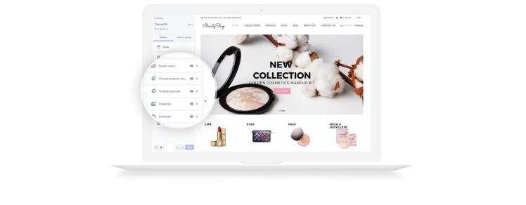 BeautyShop Responsive Shopify Theme #73621-5