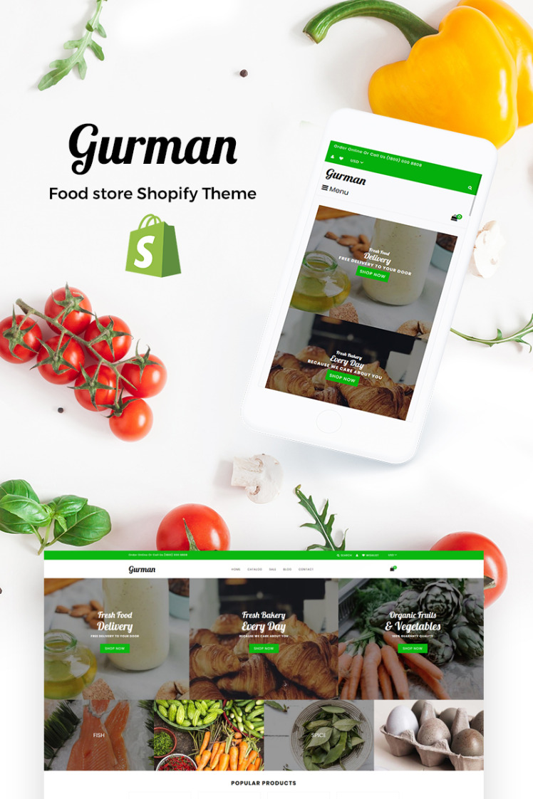 Gurman Shopify Theme #73769