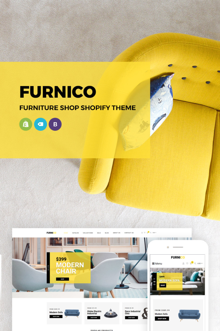 Furnico Furniture Shop Shopify Themes