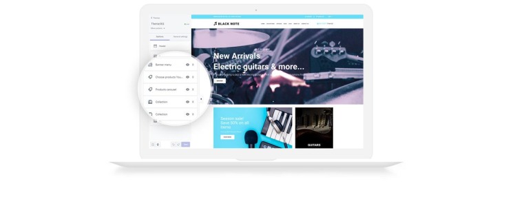 Black Note Music Store Shopify Theme #74137-5